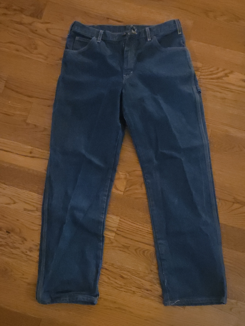 Dickies Men's Relaxed Fit Jeans - Dark Blue